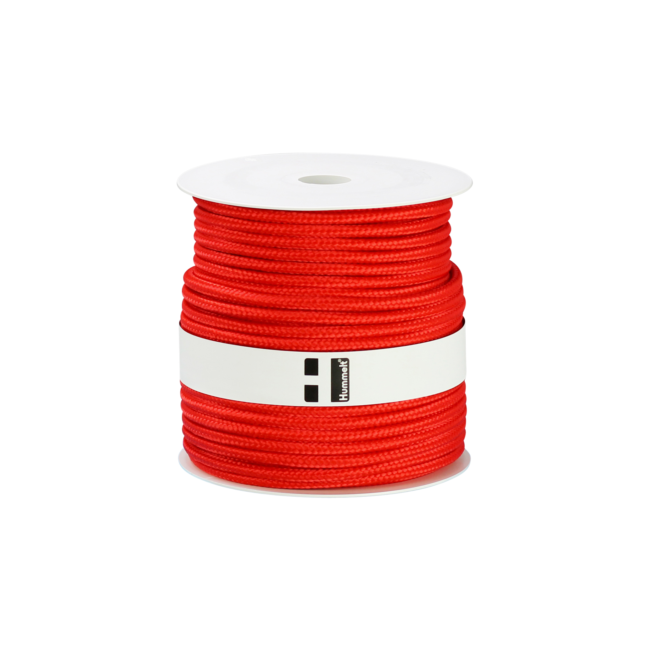 Hummelt Rope Flechtleine Polypropylenseil 6mm 50m grau auf Rolle